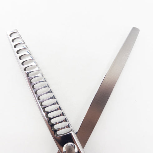 【チョッキンシザーCHOKKIN】BL-77スピードブレンディング トリミングシザー 右利き セニング トリマー ペット 6.8インチ 中古 sc3724