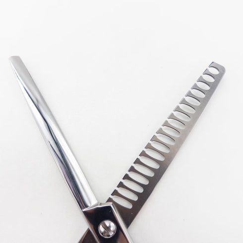 【チョッキンシザーCHOKKIN】BL-77スピードブレンディング トリミングシザー 右利き セニング トリマー ペット 6.8インチ 中古 sc3724