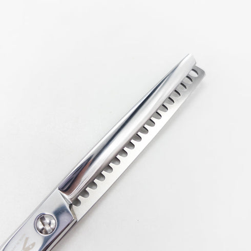 【チョッキンシザーCHOKKIN】BL-77スピードブレンディング トリミングシザー 右利き セニング トリマー ペット 6.8インチ 中古 sc3724