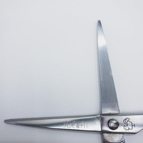 【ジョーウェルJOEWELL】55 シザー メガネ 理容 美容ハサミ 美容師 理容師 右利き 5.5インチ 中古 sc373