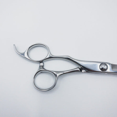 【トラックスシザーズ トラックスシザーTRACKS SCISSORS】LHARD60 シザー オフセット 理容 美容ハサミ 美容師 理容師 左利き 6インチ 中古 sc377