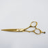 【ミズタニシザーズ ミズタニシザーMIZUTANI SCISSORS】TWIGゴールドコーティング シザー オフセット 理容 美容ハサミ 美容師 理容師 右利き 6インチ 中古 sc384