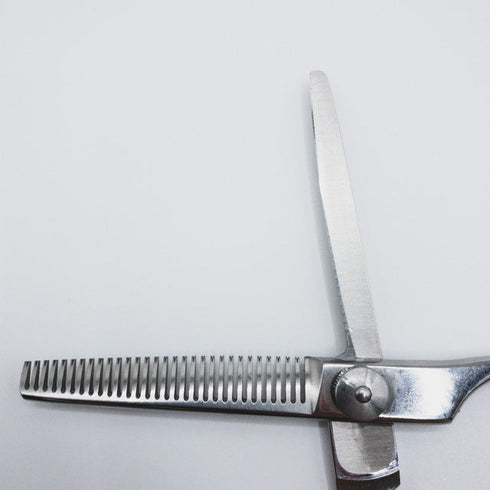 【マック シザーBMAC】PST30 メガネ シザー セニング 美容ハサミ すきばさみ 美容師 理容師 約30% 右利き 5.8インチ 中古 sc386