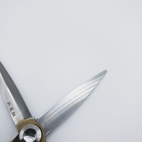 【トギノンTOGINON】FUMA FFスライド ゴールド シザー オフセット 理容 美容ハサミ 美容師 理容師 右利き 5.8インチ 中古 sc392