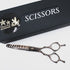 美品【トラックスシザーズ トラックスシザーTRACKS SCISSORS】PERM10 メガネ シザー セニング 美容ハサミ すきばさみ 美容師 理容師 約15~25% 右利き 6インチ 中古 sc395
