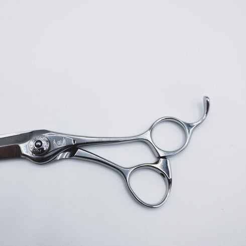 【ナルトシザーズ ナルトシザーNARUTO SCISSORS】RKミカドラインZ シザー オフセット 理容 美容ハサミ 美容師 理容師 右利き 6.5インチ 中古 sc399