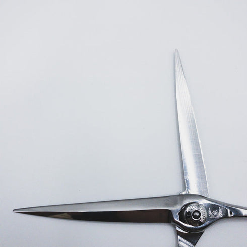 【ナルトシザーズ ナルトシザーNARUTO SCISSORS】RKミカドラインZ シザー オフセット 理容 美容ハサミ 美容師 理容師 右利き 6.5インチ 中古 sc399