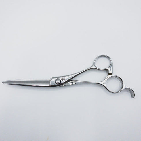 【ナルトシザーズ ナルトシザーNARUTO SCISSORS】RKクイーン シザー オフセット 理容 美容ハサミ 美容師 理容師 右利き 5.8インチ 中古 sc407