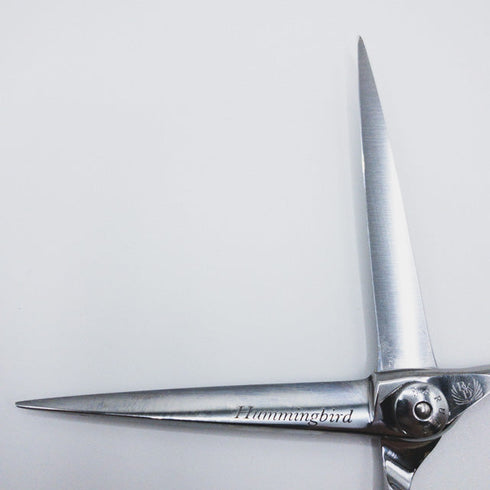 【ナルトシザーズ ナルトシザーNARUTO SCISSORS】SnobHummingbirdⅠハミングバード シザー メガネ 理容 美容ハサミ 美容師 理容師 右利き 6.3インチ 中古 sc409