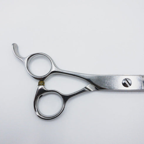 【ハヤシシザーズ ハヤシシザーHAYASHI SCISSORS】CKBS6500 シザー オフセット 理容 美容ハサミ 美容師 理容師 左利き 6.5インチ 中古 sc410