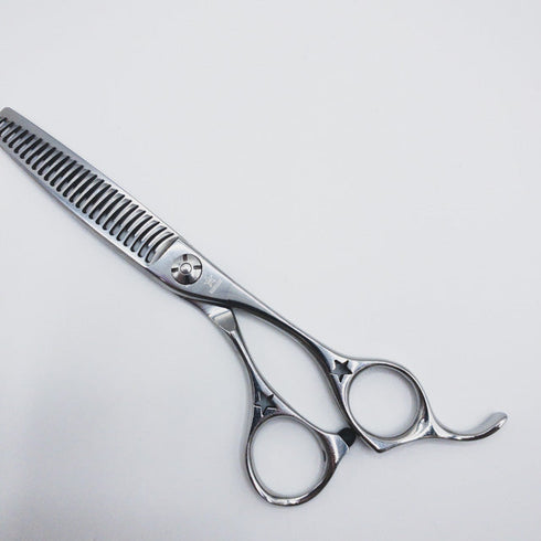 【シザーズジャパンSCISSORS JAPAN】Ef20i03 EFシリーズ オフセット シザー セニング 美容ハサミ すきばさみ 美容師 理容師 約10~20% 右利き 5.8インチ 中古 sc416