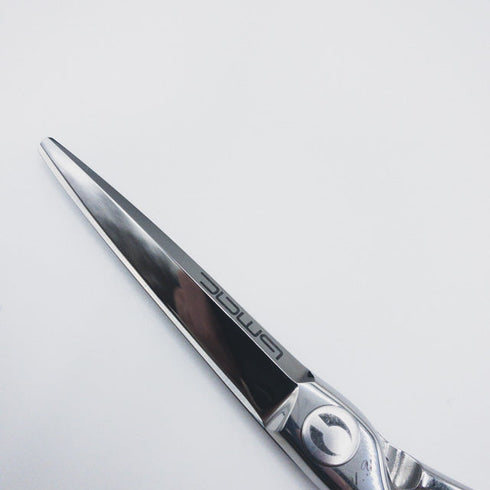 美品【マック シザーBMAC】FC-62KL シザー オフセット 理容 美容ハサミ 美容師 理容師 左利き 6.2インチ 中古 sc420