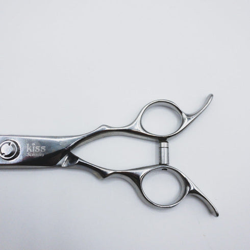 【Amethyst アメジストKissキスシザー】 トリミングシザー ブレンディング 右利き セニング トリマー ペット 7.5インチ 中古 sc423