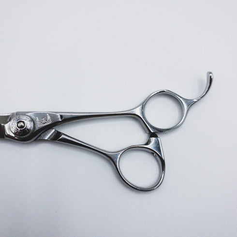 【ナルトシザーズ ナルトシザーNARUTO SCISSORS】ルシエールLucier シザー オフセット 理容 美容ハサミ 美容師 理容師 右利き 6.3インチ 中古 sc427