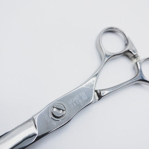 美品【柳生YAGYU】GHS70 GRAND HAOH7.0覇王シザー 理容 美容はさみ7インチ 中古 sc43