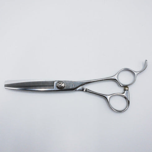 【シザーズジャパンSCISSORS JAPAN】firm rock sonic40 オフセット シザー セニング 美容ハサミ すきばさみ 美容師 理容師 約10~20% 右利き 6.2インチ 中古 sc434
