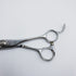 【シザーズジャパンSCISSORS JAPAN】firm rock sonic40 オフセット シザー セニング 美容ハサミ すきばさみ 美容師 理容師 約10~20% 右利き 6.2インチ 中古 sc434