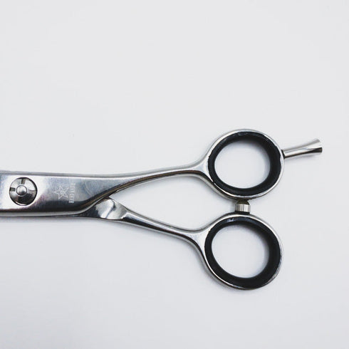 【シザーズジャパンSCISSORS JAPAN】AL25%25i14 メガネ シザー セニング 美容ハサミ すきばさみ 美容師 理容師 約20~30% 右利き 6インチ 中古 sc435