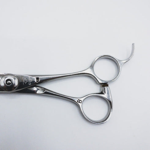 【ナルトシザーズ ナルトシザーNARUTO SCISSORS】デザインカットS31 オフセット シザー セニング 美容ハサミ すきばさみ 美容師 理容師 約30~35% 右利き 6インチ 中古 sc439