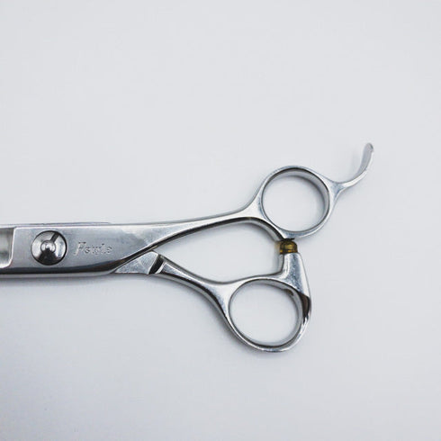 【F'styleエフスタイル】 シザー オフセット 理容 美容ハサミ 美容師 理容師 右利き 7インチ 中古 sc441