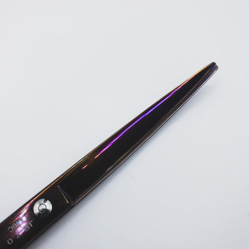 【Freelanderフリーランダー】JS-7.0 トリミングシザー カーブシザー オフセット 右利き トリマー ペット 7インチ 中古 sc444