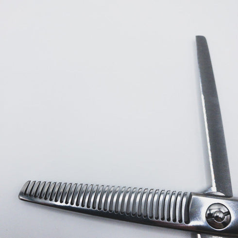 【ミズタニシザーズ ミズタニシザーMIZUTANI SCISSORS】Pixy THINNING 30ピクシー メガネ シザー セニング 美容ハサミ すきばさみ 美容師 理容師 約20~25% 右利き 6インチ 中古 sc446