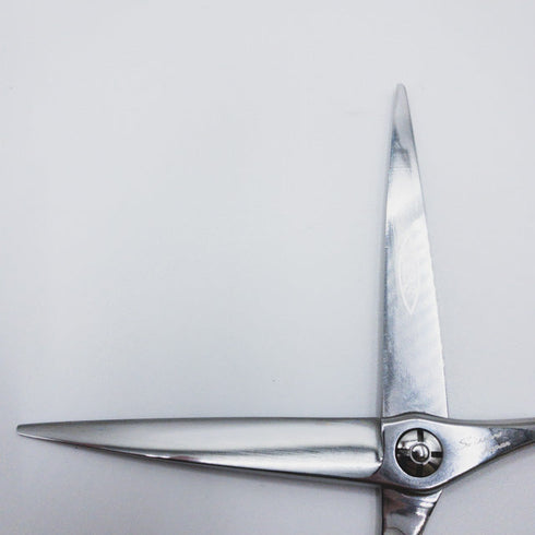 【シザーズジャパンSCISSORS JAPAN】 QS 800R QSHR60i06 シザー メガネ 理容 美容ハサミ 美容師 理容師 右利き 6インチ 中古 sc448
