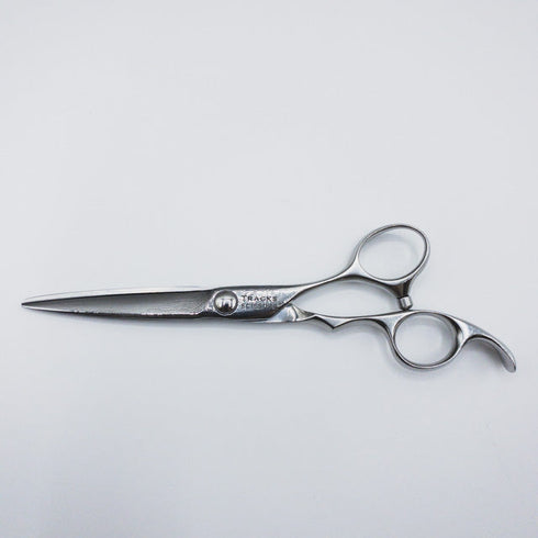 美品【トラックスシザーズ トラックスシザーTRACKS SCISSORS】PEACE シザー オフセット 理容 美容ハサミ 美容師 理容師 右利き 5.9インチ 中古 sc449