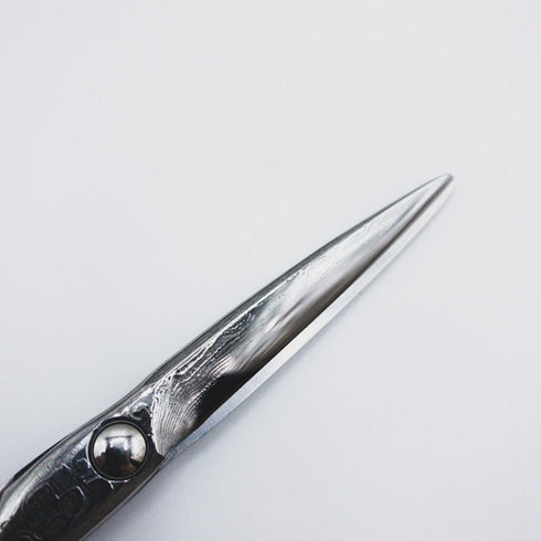 美品【トラックスシザーズ トラックスシザーTRACKS SCISSORS】PEACE シザー オフセット 理容 美容ハサミ 美容師 理容師 右利き 5.9インチ 中古 sc449