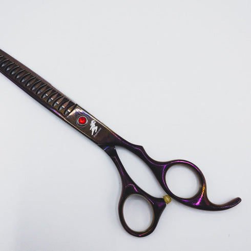 【Freelanderフリーランダー】JS-7.0 440Cブレンディング ブレンダー トリミングシザー 右利き セニング トリマー ペット 7インチ 中古 sc465