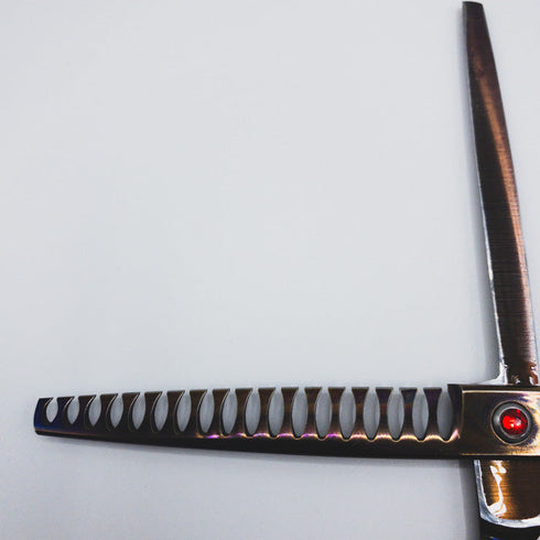 【Freelanderフリーランダー】JS-7.0 440Cブレンディング ブレンダー トリミングシザー 右利き セニング トリマー ペット 7インチ 中古 sc465