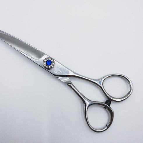 【ワールドピースWorld Peace】Woden CLMH-C60 カーブシザー トリミングシザー メガネ 右利き トリマー ペット 6インチ 中古 sc471