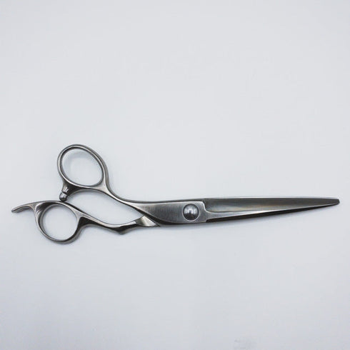 美品【CLAROクラーロ】マット加工 シザー オフセット 理容 美容ハサミ 美容師 理容師 左利き 6インチ 中古 sc481