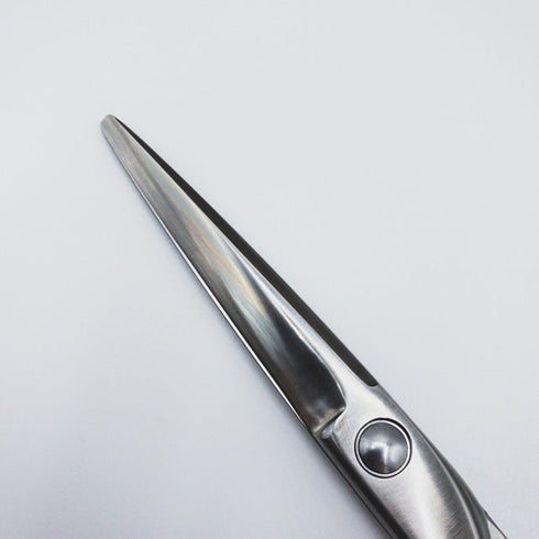 美品【CLAROクラーロ】マット加工 シザー オフセット 理容 美容ハサミ 美容師 理容師 左利き 6インチ 中古 sc481