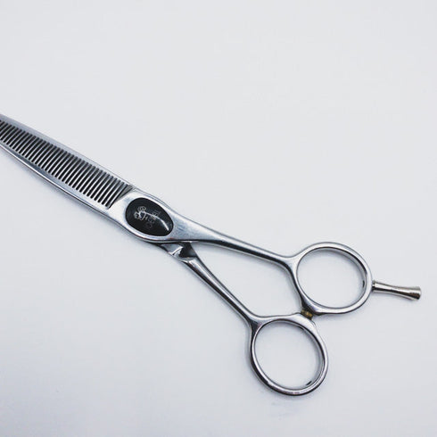 【ジョーウェルJOEWELL】SUPREME SNT-40 ボリュームコントロール メガネ シザー セニング 美容ハサミ すきばさみ 美容師 理容師 約5% 右利き 5.9インチ 中古 sc484