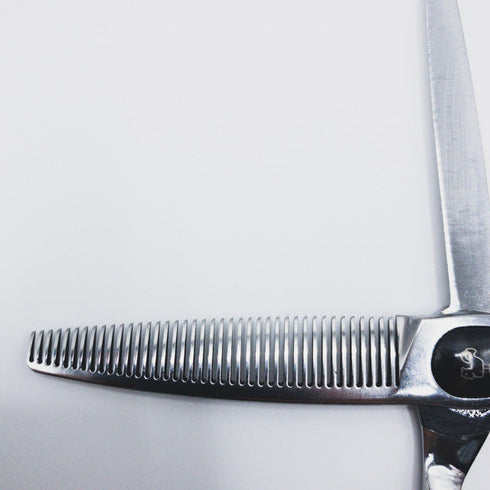 【ジョーウェルJOEWELL】SUPREME SNT-40 ボリュームコントロール メガネ シザー セニング 美容ハサミ すきばさみ 美容師 理容師 約5% 右利き 5.9インチ 中古 sc484