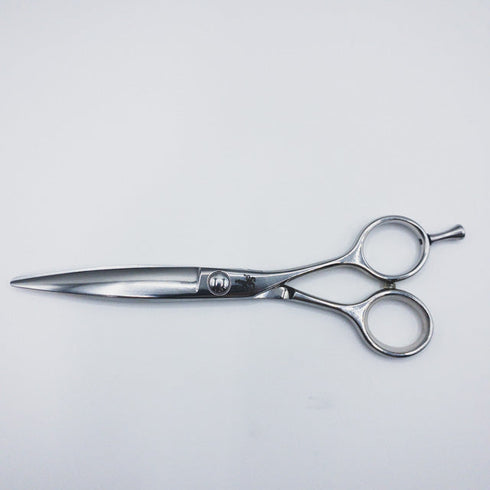 【トラックスシザーズ トラックスシザーTRACKS SCISSORS】SASA 笹刃ドライカット スライド シザー メガネ 理容 美容ハサミ 美容師 理容師 右利き 6インチ 中古 sc489