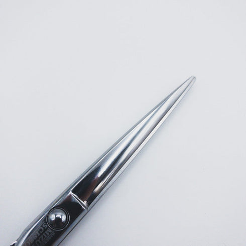 【ミズタニシザーズ ミズタニシザーMIZUTANI SCISSORS】Acroleaf シザー メガネ 理容 美容ハサミ 美容師 理容師 右利き 6インチ 中古 sc491