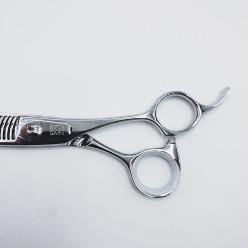 新品未使用【内海ウツミUTSUMI】OF30 トリミングシザー 右利き セニング トリマー ペット 6インチ 中古 sc2634