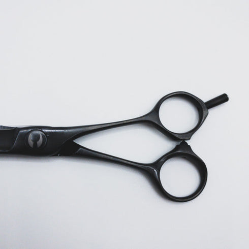 【マック シザーBMAC】WIZARD 700 シザー メガネ 理容 美容ハサミ 美容師 理容師 右利き 7インチ 中古 sc506