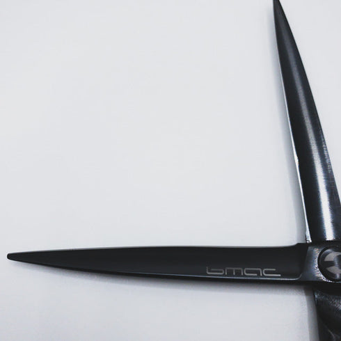 【マック シザーBMAC】WIZARD 700 シザー メガネ 理容 美容ハサミ 美容師 理容師 右利き 7インチ 中古 sc506