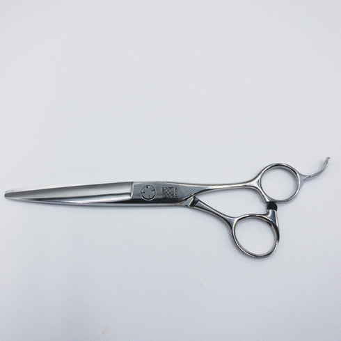美品【内海ウツミUTSUMI】JYO Clam55/40 シザー オフセット 理容 美容ハサミ 美容師 理容師 右利き 5.5インチ 中古 sc525