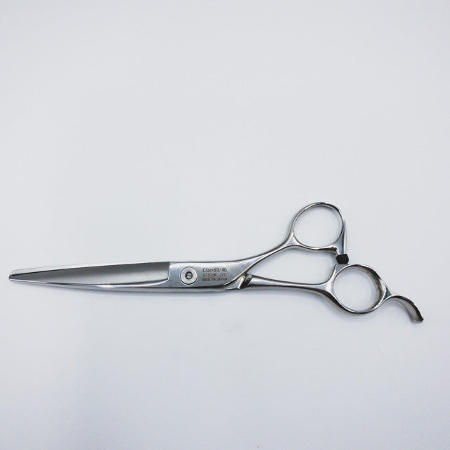 美品【内海ウツミUTSUMI】JYO Clam55/40 シザー オフセット 理容 美容