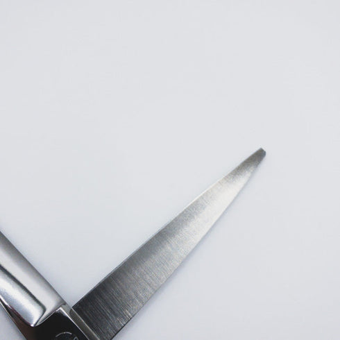 美品【内海ウツミUTSUMI】JYO Clam55/40 シザー オフセット 理容 美容ハサミ 美容師 理容師 右利き 5.5インチ 中古 sc525