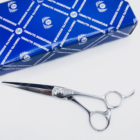美品【ナルトシザーズ ナルトシザーNARUTO SCISSORS】RKギルビーZⅡ ギルビーZ2 シザー オフセット 理容 美容ハサミ 美容師 理容師 右利き 6.3インチ 中古 sc528