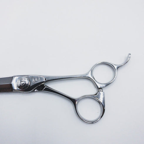 美品【ナルトシザーズ ナルトシザーNARUTO SCISSORS】RKギルビーZⅡ ギルビーZ2 シザー オフセット 理容 美容ハサミ 美容師 理容師 右利き 6.3インチ 中古 sc528