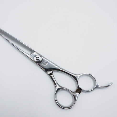 【ヒカリシザーズHIKARI光シザーHIKARI SCISSORS】5STAR COSMOS 153 シザー オフセット 理容 美容ハサミ 美容師 理容師 右利き 6インチ 中古 sc529