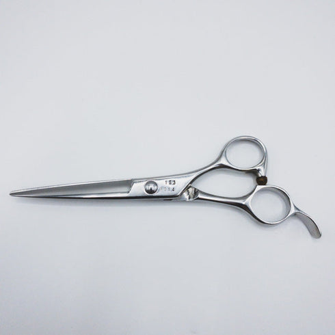 【ヒカリシザーズHIKARI光シザーHIKARI SCISSORS】5STAR COSMOS 153 シザー オフセット 理容 美容ハサミ 美容師 理容師 右利き 6インチ 中古 sc529