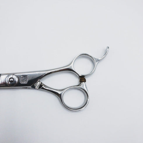 【ヒカリシザーズHIKARI光シザーHIKARI SCISSORS】5STAR COSMOS 153 シザー オフセット 理容 美容ハサミ 美容師 理容師 右利き 6インチ 中古 sc529