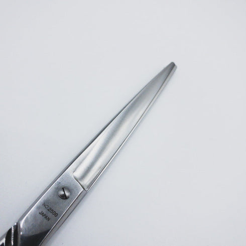 【菊王冠KIKU-OHKAN】No.2500 トリミングシザー オフセット 右利き トリマー ペット 7インチ 中古 sc532